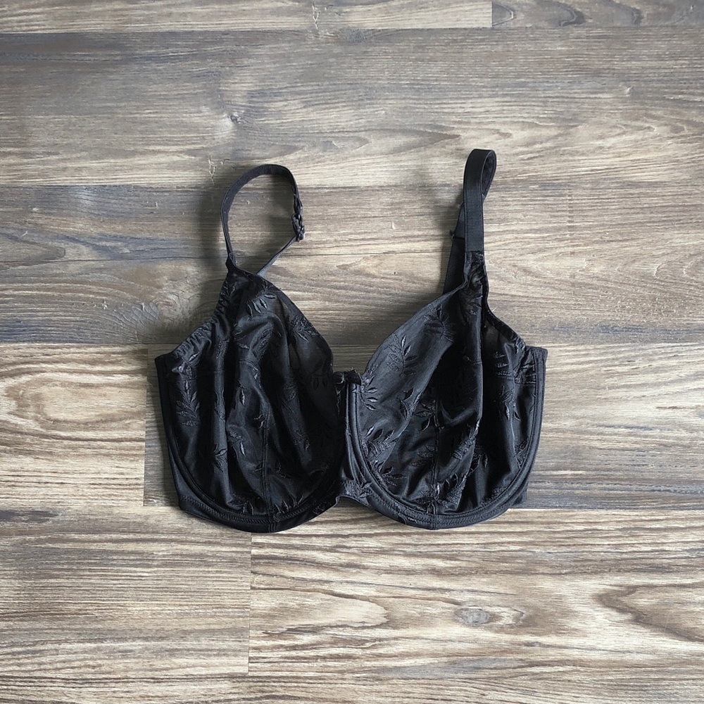 Panache Superbra Tango II Bra 3251 Black Underwire 34H